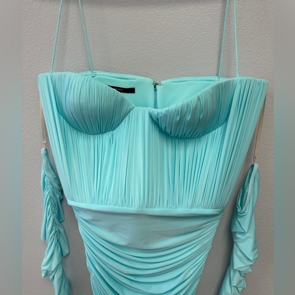 Alex Perry Paige Mini Dress White AU8 - Picture 6 of 10